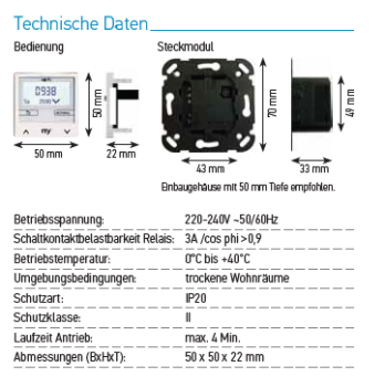 Preview: Chronis Smoove IB+ mit Sonnen- und Dämmerungsautomatik (Edizio)